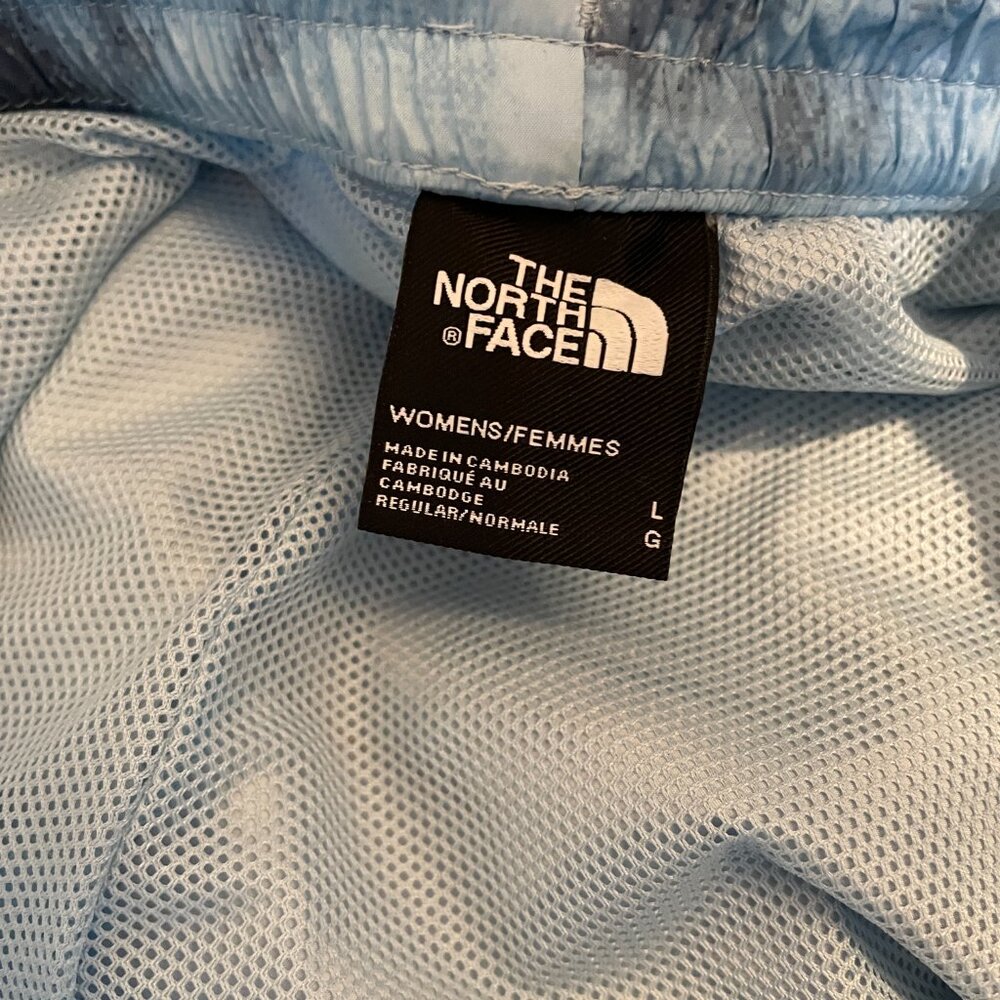 FIRM$. L NORTH FACE Hydrenaline 2000 Lounge Pants Taffeta Tie Dye Blue Women's - Picture 4 of 13